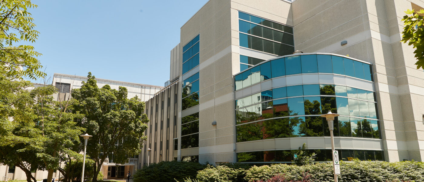 Exterior of A.N. Bourns Building