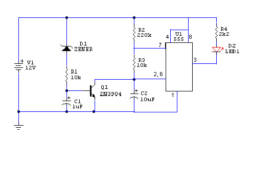 Very Simple Low Voltage Battery Alert | All About Circuits