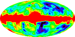 Image of Cosmic Background Radiation